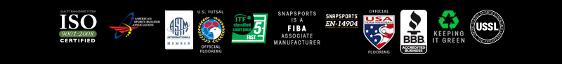 basketball, volleyball, hockey, tennis, ASBA, NBSA, U.S. Futsal, soccer, paddle tennis, badminton, golf