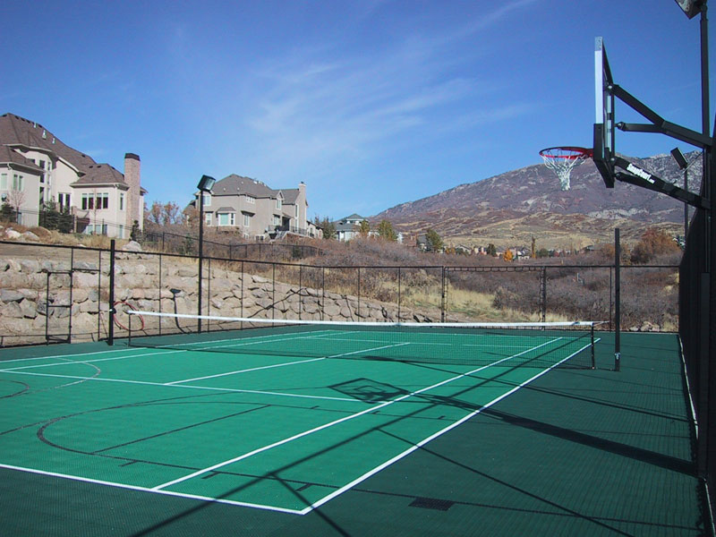 60' x 120' tennis & multi-game court